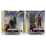 2003 STAR WARS The Empire Strikes Back & A New Hope Gold Series Figures (New Old Stock)