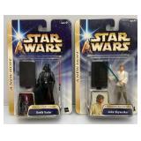 2004 STAR WARS "A New Hope" Gold Series Hall Of Fame Action Figures (New Old Stock)