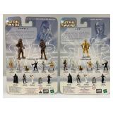 2004 STAR WARS "A New Hope" Gold Series Hall Of Fame Action Figures (New Old Stock)
