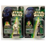 1999 STAR WARS "Power Of The Force" With Comm Tech Chip Action Figures (New Old Stock)