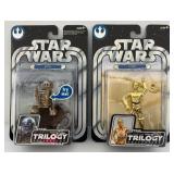 2004 STARS WARS The Original TRILOGY Collection "The Empire Strikes Back & A new Hope" Action Figures (New Old Stock)