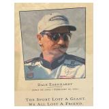 Collectible Dale Earnhardt Framed Items 19 1/2" x 25" And 23 1/4" x 29 1/4"