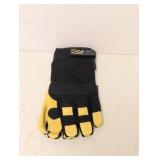 NEW WELLS LAMONT HYDRA HYDE XL WATER RESISTANT LEATHER HEAVY DUTY GOATSKIN PALM GLOVES