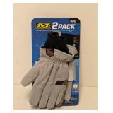 NEW MECHANIX WEAR LARGE GLOVES 2PK.