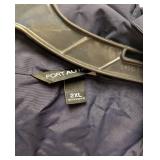 NEW PORT AUTHORITY 2XL HOODED JACKET (NAVY)