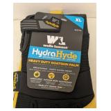NEW WELLS LAMONT HYDRA HYDE XL WATER RESISTANT LEATHER HEAVY DUTY GOATSKIN PALM GLOVES