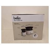 BELLA 2PC. SLOW COOKER SET