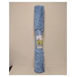 NEW ROOM ESSENTIALS AREA RUG (BLUE SHAG)
