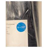 NEW ROOM ESSENTIALS AREA RUG (BLUE SHAG)