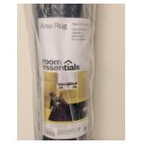 NEW ROOM ESSENTIALS AREA RUG (BLUE SHAG)