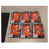 6 NEW RADWEAR HIGH VISIBILITY LONG SLEEVES SHIRT SIZE SMALL ORANGE