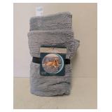 NEW OVERSIZED BRENT WOOF WATERPROOF PET BLANKET & FURNITURE PROTECTOR (GRAY)