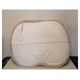 NEW KIRKLAND SIGNATURE OEKO HEX PET BED (CREAM)