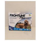 NEW FRONTLINE PLUS FOR DOGS (23-44LBS.) 8PK.
