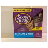 NEW SCOOP AWAY COMPLETE PERFORMANCE PLUS CAT LITTER (21LBS.)
