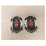 (2) CELLTRONIX TITANIUM 6’ HEAVY DUTY AUX CABLE