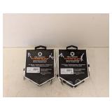 (2) CELLTRONIX TITANIUM 6’ HEAVY DUTY AUX CABLE