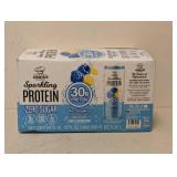 GENIUS GOURMET ZERO SUGAR SPARKLING WATER (BLUE RASPBERRY LEMONADE) 15PK.