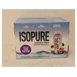 ISOPURE PROTEIN WATER 12PK. (MIXED BERRY)