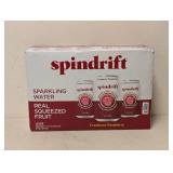SPINDRIFT 24 PACK SPARKLING WATER (CRANBERRY RASPBERRY)