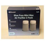 BLUEAIR BLUE PURE MINI MAX AIR PURIFIER 2PK.