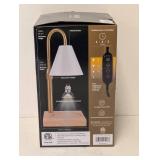 NEW MIKASA HOME ACCENTS ADJUSTABLE HEIGHT CANDLE WARMER (BLACK)