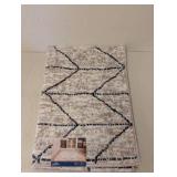 NEW MOHAWK TANGIERS COLLECTION ACCENT RUG (DIAMONDS) 30”x45”