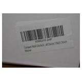 Large Decorative Wall Clock - 15"x21.5"