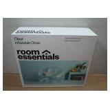 Room Essentials Clear Inflatable Chair