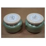 *2* Tyler Candle Company Hippie Chick Candles