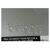 *2* Bergan 3 Quart Galvanized Pet Bowls