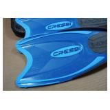 Cressi Adult Rondine Palau Fin Snorkel Set - Fin Size L/XL