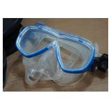 Cressi Adult Rondine Palau Fin Snorkel Set - Fin Size L/XL