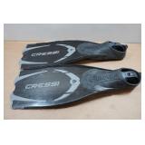 Cressi Pluma Adult Snorkel Fins -Size 43/44, 8.5/9.5