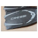 Cressi Pluma Adult Snorkel Fins -Size 43/44, 8.5/9.5