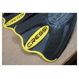 Cressi Adult Rondine Palau Fin Snorkel Set - Fin Size M/L