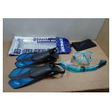 Cressi Adult Snorkel Set - Fin Size S/M