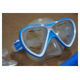 Cressi Kids Snorkel Set - Fin Size L/XL