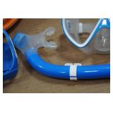 Cressi Kids Snorkel Set - Fin Size L/XL