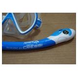 Cressi Kids Snorkel Set - Fin Size L/XL