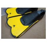 Cressi Rondine Light Adult Snorkel Fins - Size 41/42, 7/8