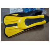 Cressi Rondine Light Adult Snorkel Fins - Size 41/42, 7/8