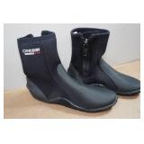 Cressi Minorca 3mm Neoprene Adult Anti-Slip Sole Boots - Size 8/9
