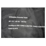 Inflatable Snorkel Vest - 90-240lbs
