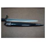 Assasins Creed 13.5" Carbon Steel Dagger
