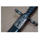 Assasins Creed 13.5" Carbon Steel Dagger