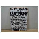 Novelty Metal Sign - You Can