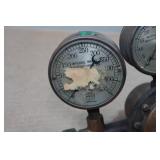 Antique Imperial Brass Acetylene Regulator