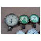 Vintage Gauges and Dial Indicator