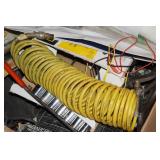 Assorted Hardware - Sockets, Air Hose, Clamps
